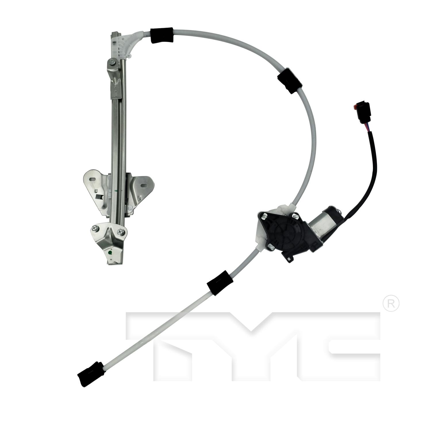 TYC 660732 Power Window Motor and Regulator Assembly product image 1 of 3