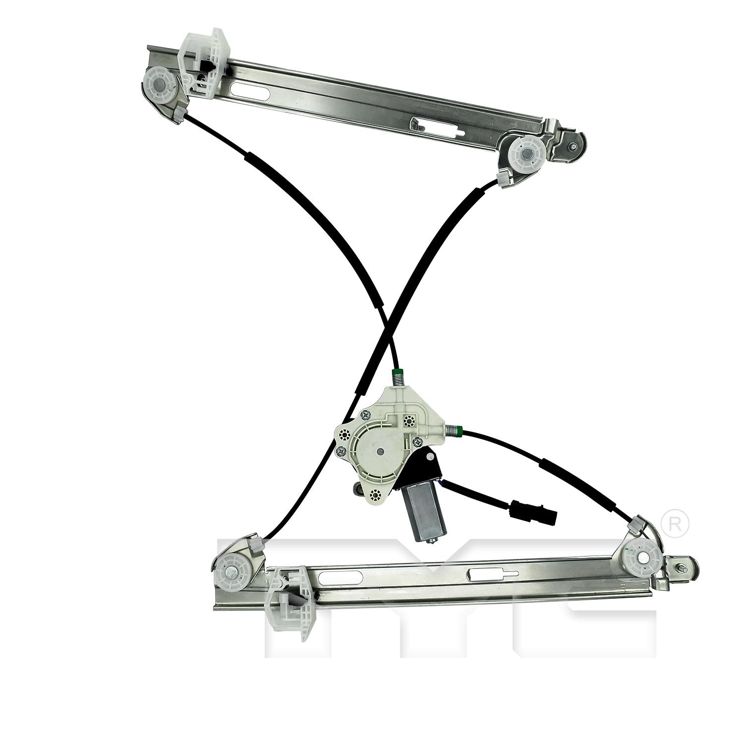TYC 660734 Power Window Motor and Regulator Assembly product image 1 of 3