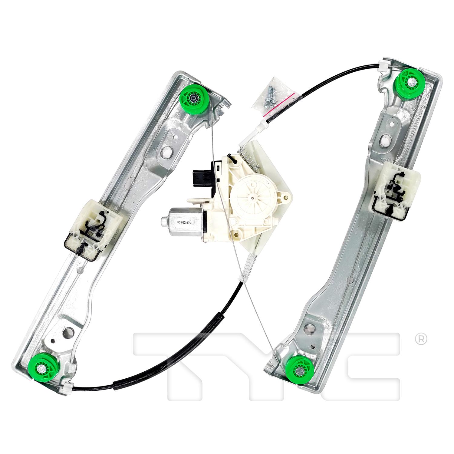 TYC 660744 Power Window Motor and Regulator Assembly product image 1 of 3