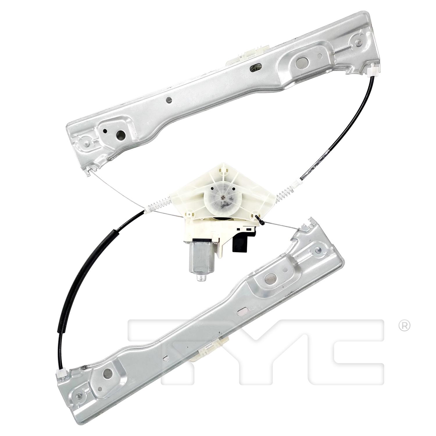 TYC 660744 Power Window Motor and Regulator Assembly product image 2 of 3
