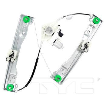 TYC 660745 Power Window Motor and Regulator Assembly product image 1 of 3