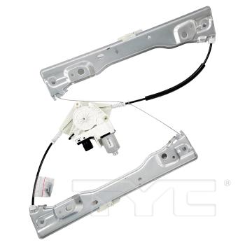 TYC 660745 Power Window Motor and Regulator Assembly product image 2 of 3