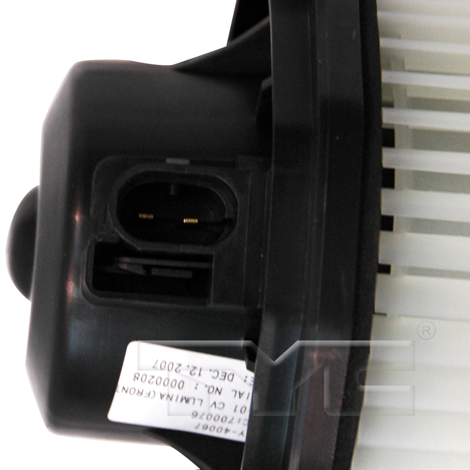TYC 700076 HVAC Blower Motor product image 3 of 5