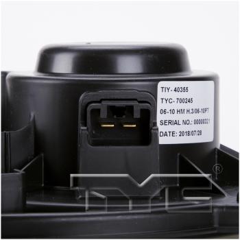 TYC 700245 HVAC Blower Motor product image 3 of 5