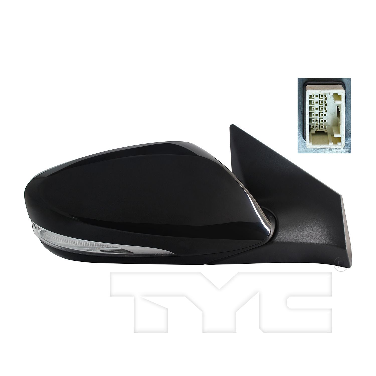 TYC 7710651 Door Mirror product image 5 of 9