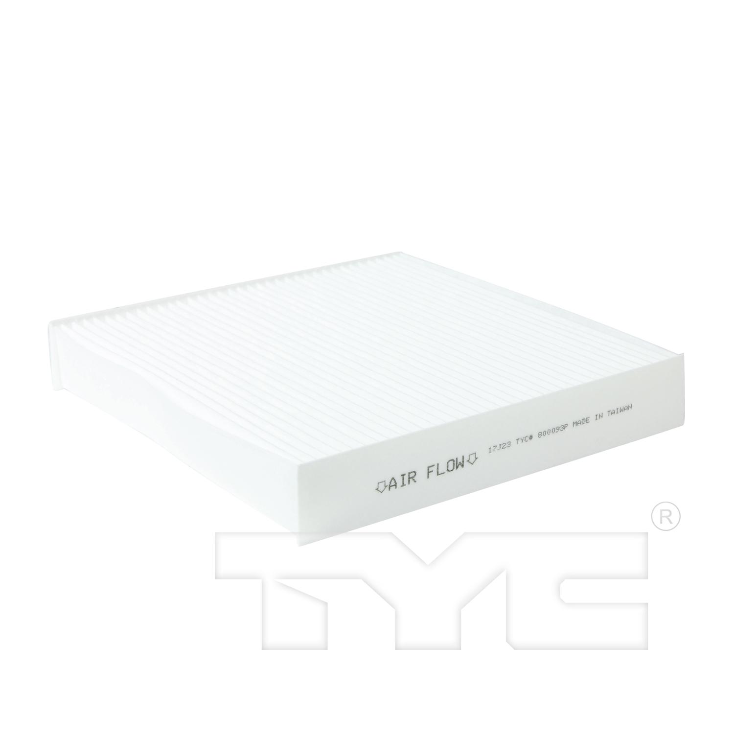TYC 800093P Cabin Air Filter product image 2 of 2