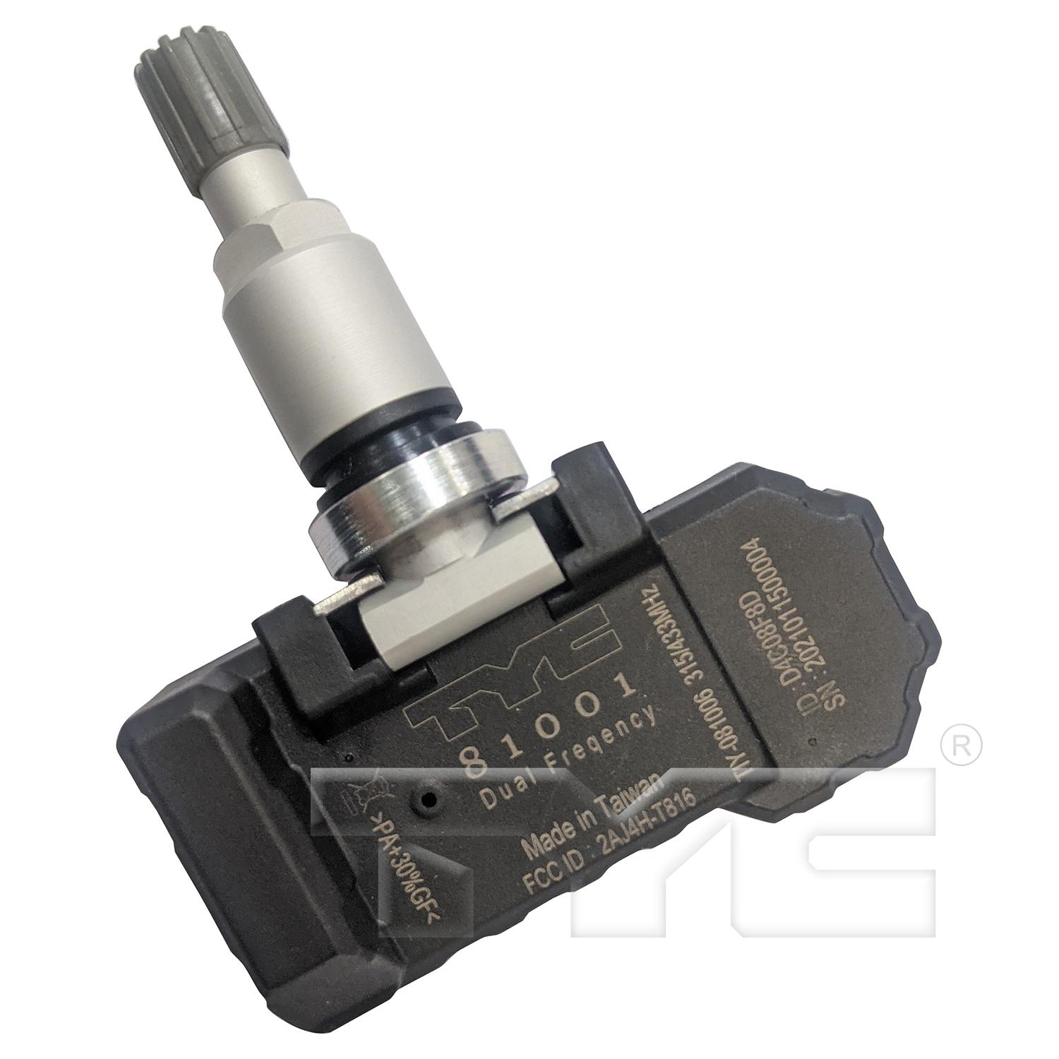 TYC 81001 - Tire Pressure Monitoring System Programmable Sensor TYC 81001 Tire Pressure Monitoring System Programmable Sensor product image 4 of 4