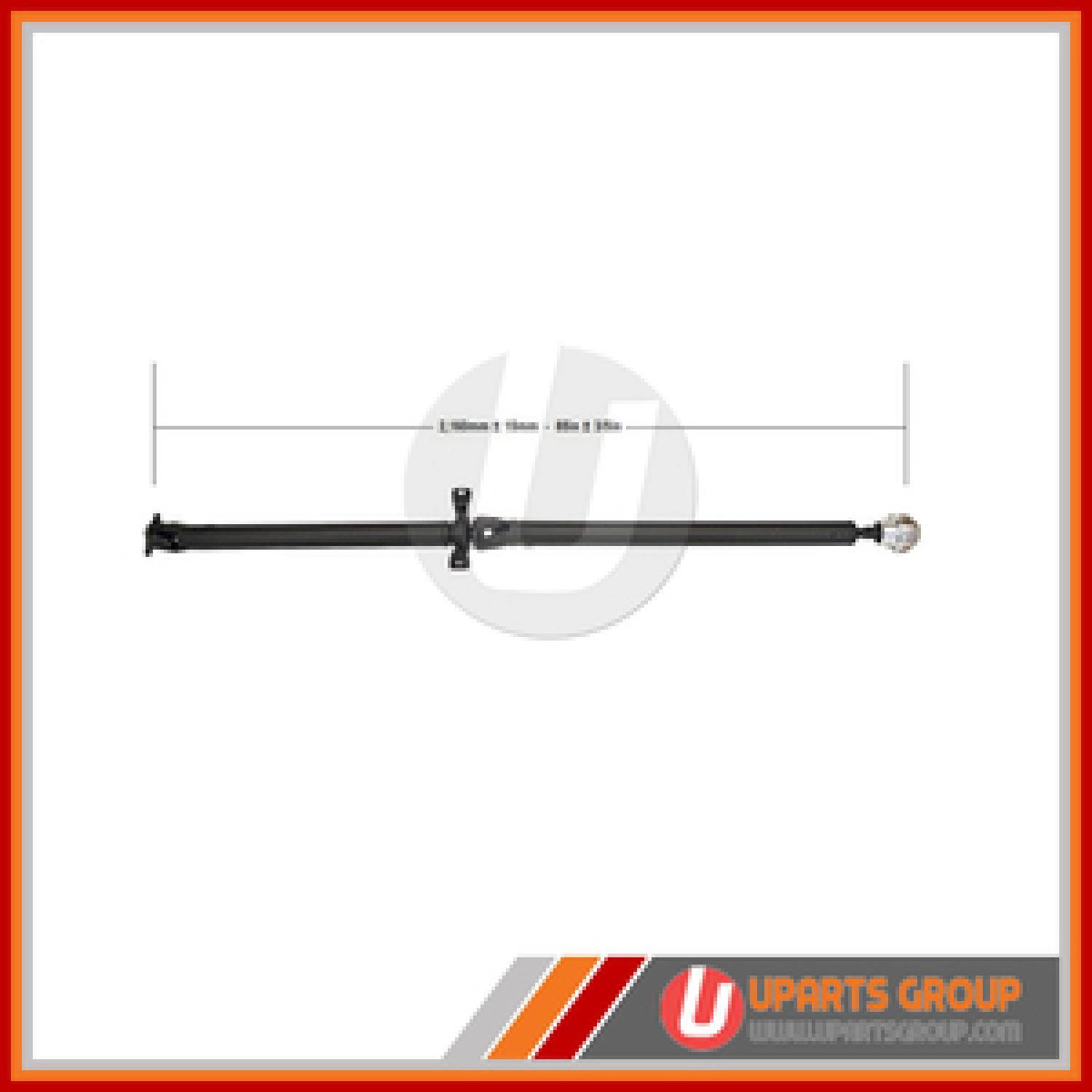 Uparts Group DSEQ08 - Drive Shaft Assembly Uparts Group DSEQ08 Drive Shaft Assembly product image 3 of 4
