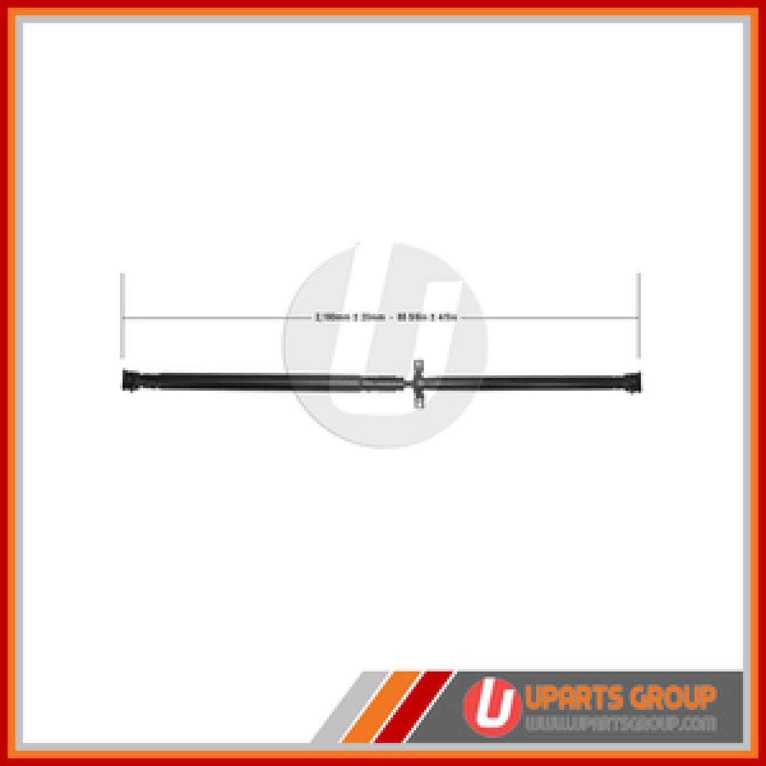 Uparts Group DSMD10 Drive Shaft Assembly product image 1 of 4