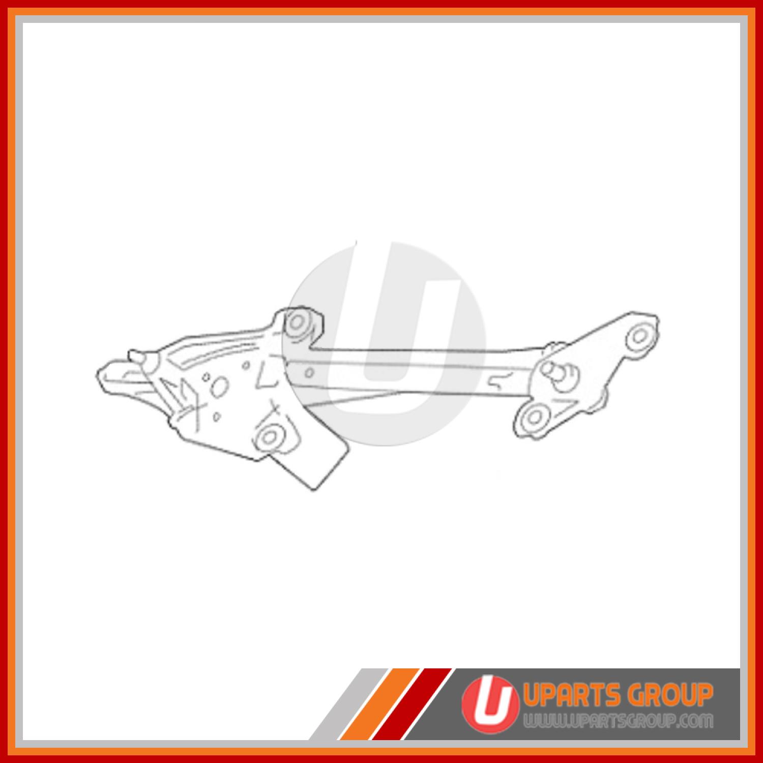 Uparts Group WLEN04 Windshield Wiper Linkage product image 2 of 4