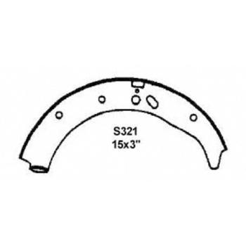 Wagner Brake ANA321R Drum Brake Shoe product image 1 of 1