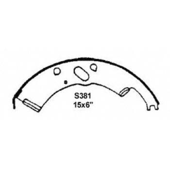 Wagner Brake ANA381R Drum Brake Shoe product image 1 of 1