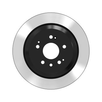 Wagner Brake BD180723E Disc Brake Rotor product image 2 of 3