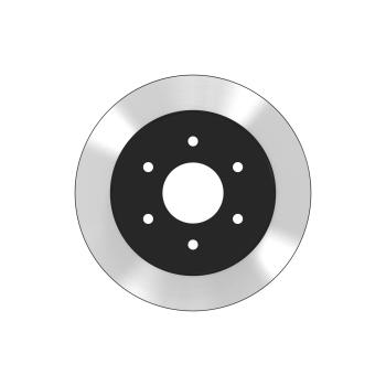 Wagner Brake BD180827E Disc Brake Rotor product image 2 of 3
