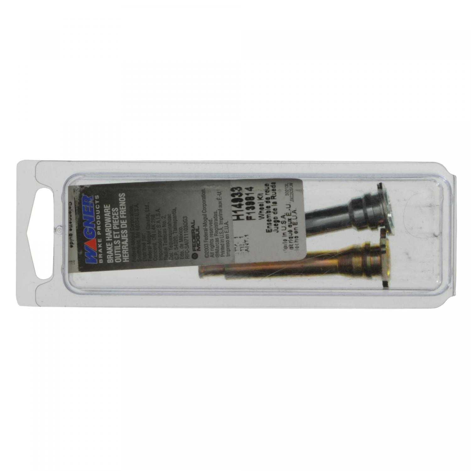 Wagner Brake H14933 - Disc Brake Caliper Bolt Wagner Brake H14933 Disc Brake Caliper Bolt product image 1 of 2