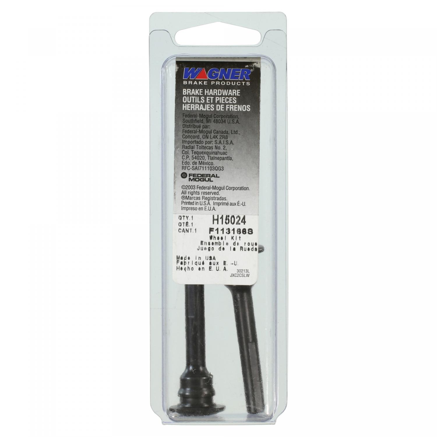 Wagner Brake H15024 - Disc Brake Caliper Bolt Wagner Brake H15024 Disc Brake Caliper Bolt product image 1 of 2