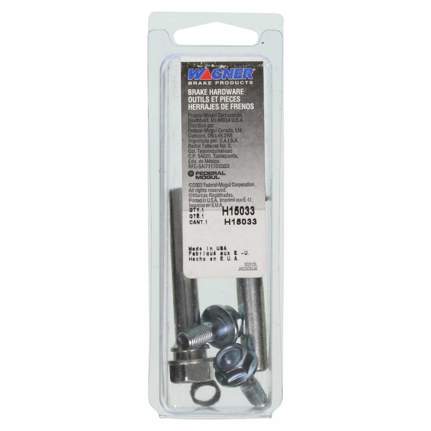 Wagner Brake H15033 - Bolt Wagner Brake H15033 Bolt product image 1 of 2