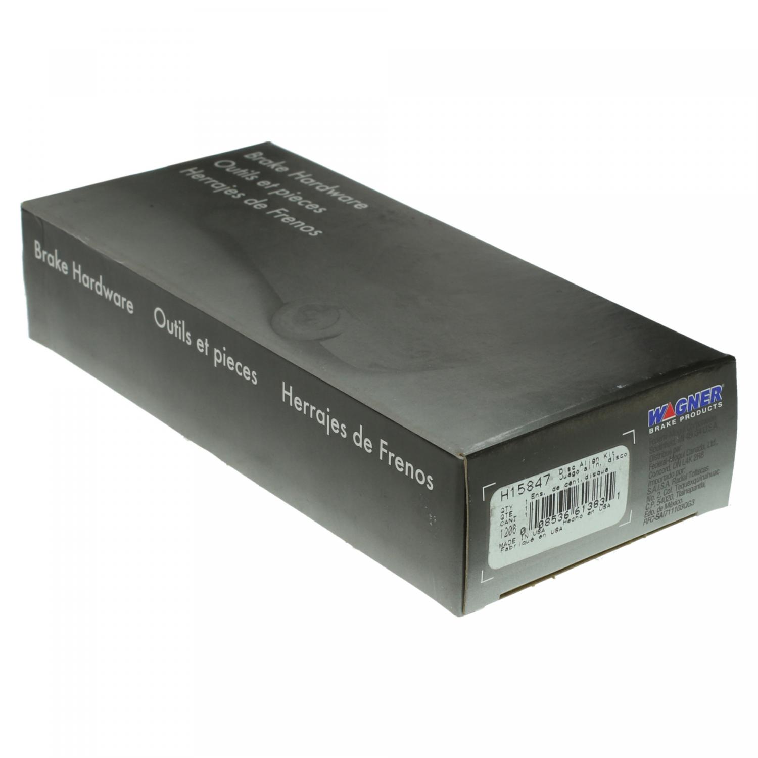 Wagner Brake H15847 - Disc Brake Hardware Kit Wagner Brake H15847 Disc Brake Hardware Kit product image 1 of 2