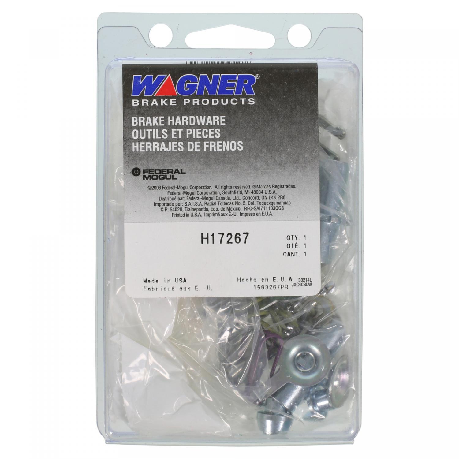 Wagner Brake H17267 Parking Brake Hardware Kit product image 1 of 2