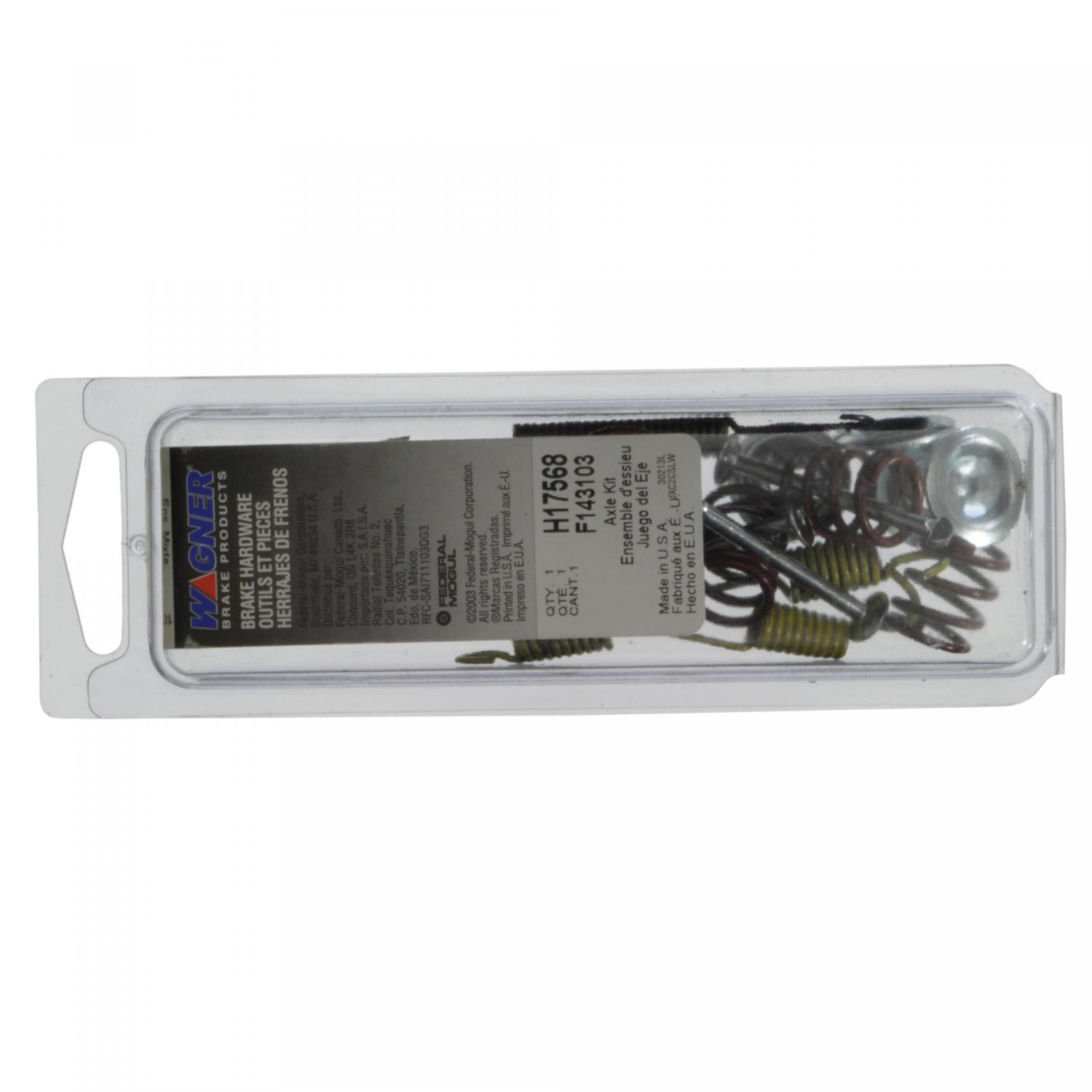 Wagner Brake H17568 - Parking Brake Hardware Kit Wagner Brake H17568 Parking Brake Hardware Kit product image 1 of 2