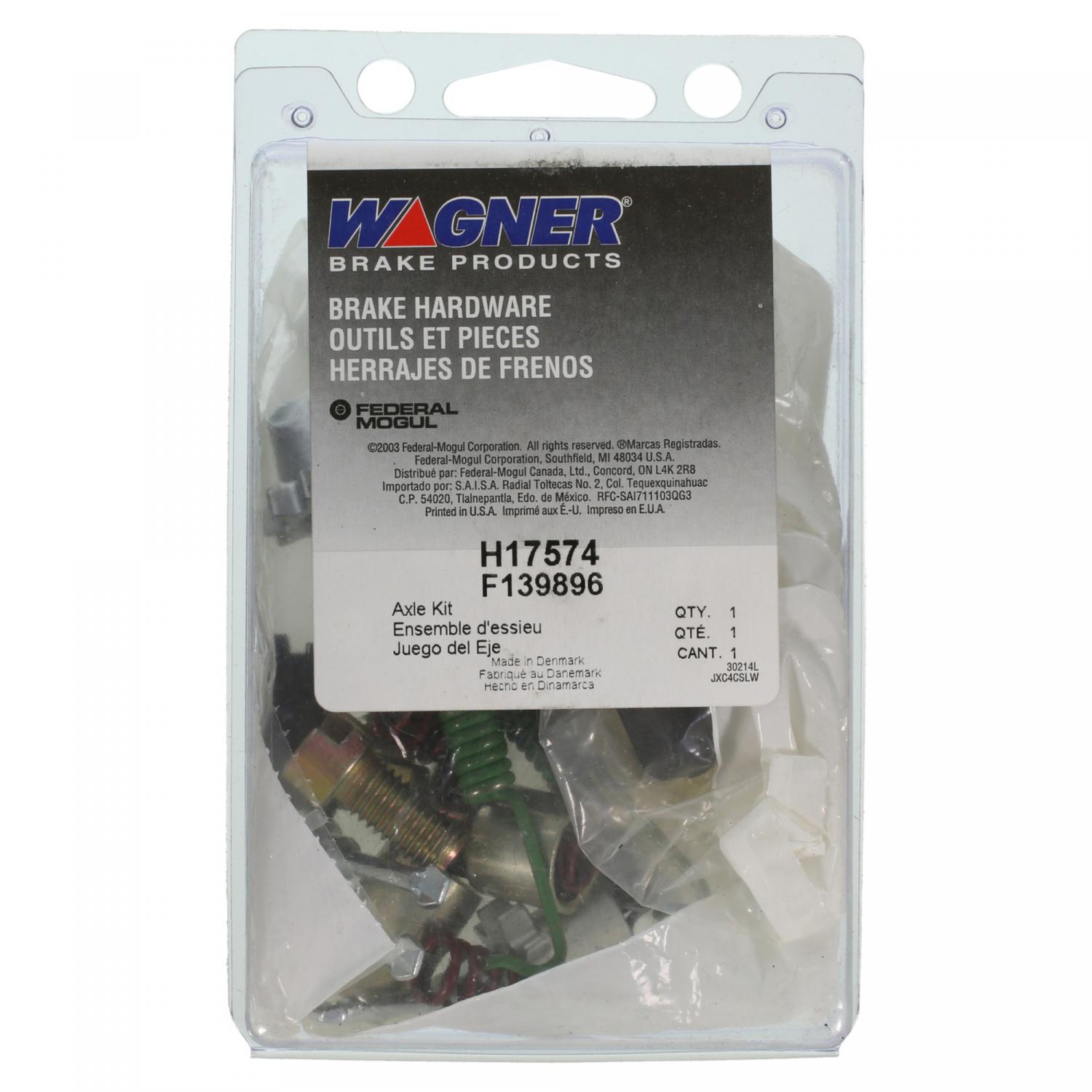 Wagner Brake H17574 - Parking Brake Hardware Kit Wagner Brake H17574 Parking Brake Hardware Kit product image 1 of 2