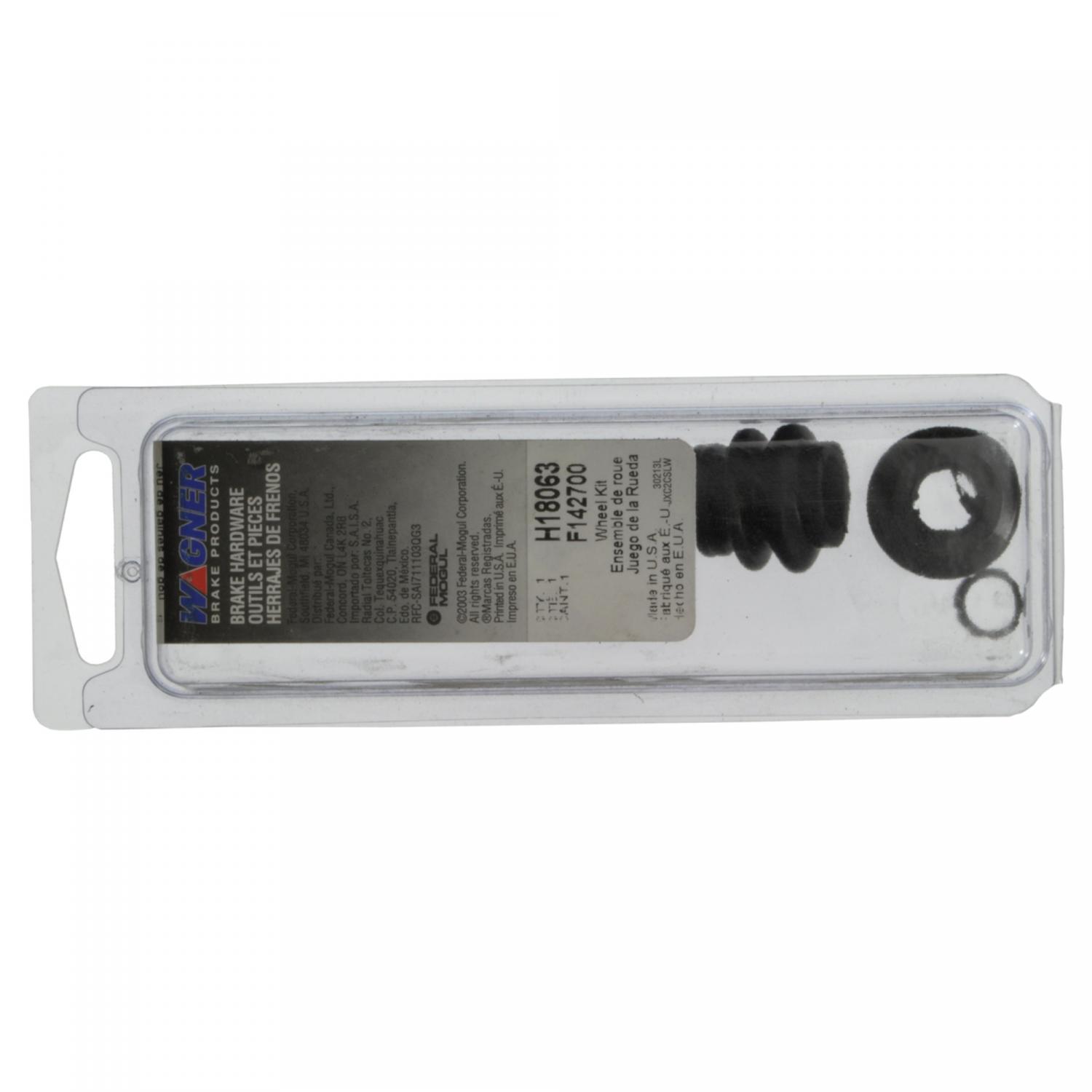 Wagner Brake H18063 - Disc Brake Caliper Guide Pin Boot Kit Wagner Brake H18063 Disc Brake Caliper Guide Pin Boot Kit product image 1 of 2