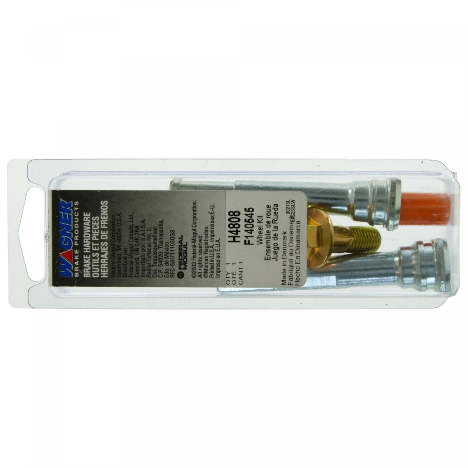 Wagner Brake H4808 - Disc Brake Caliper Bolt Wagner Brake H4808 Disc Brake Caliper Bolt product image 1 of 2