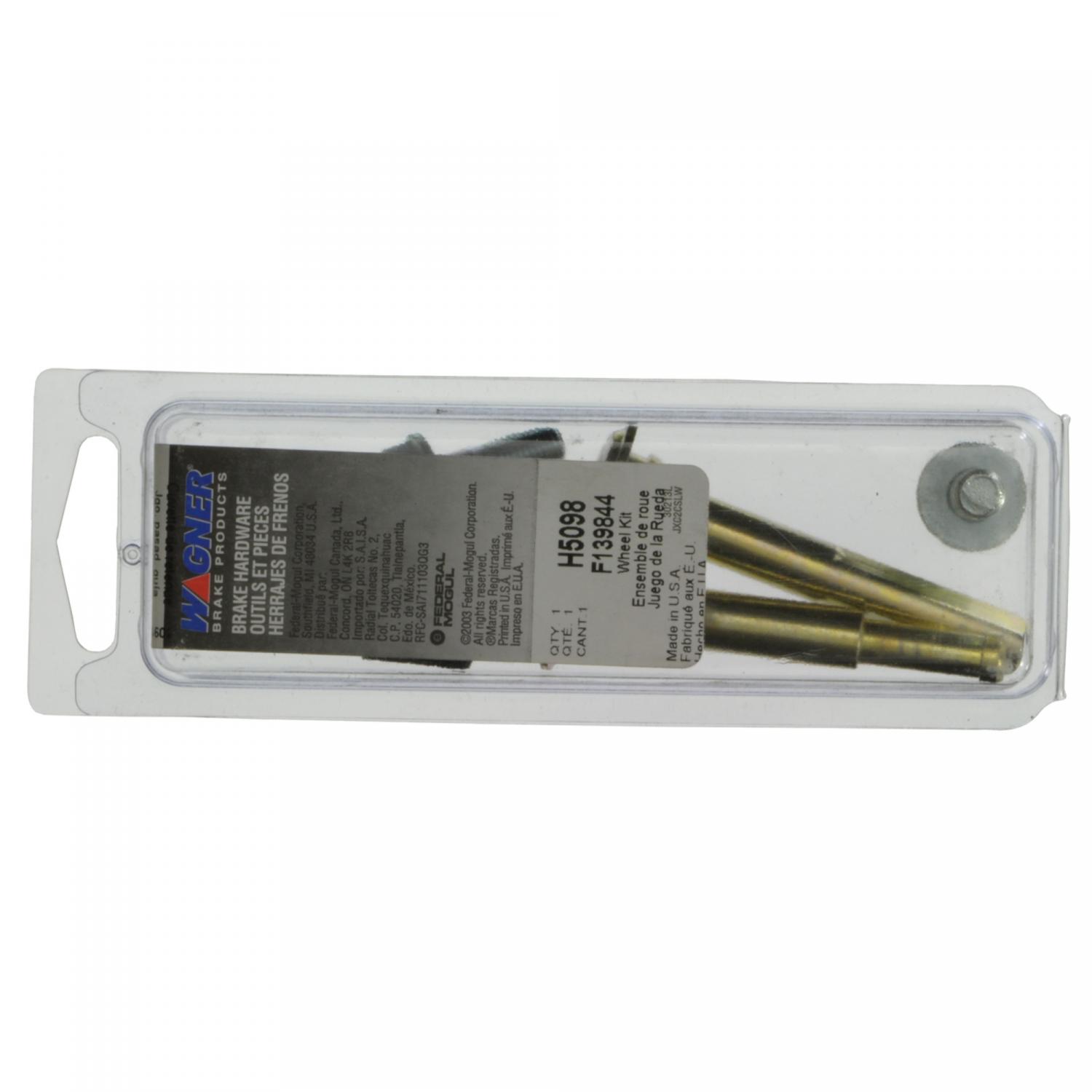 Wagner Brake H5098 - Disc Brake Caliper Bolt Wagner Brake H5098 Disc Brake Caliper Bolt product image 1 of 2