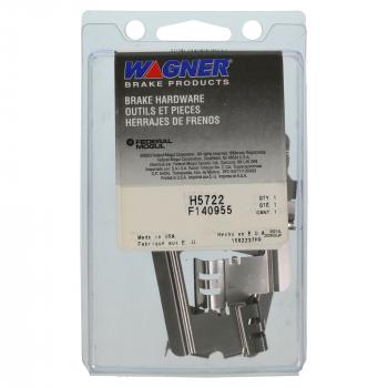 Wagner Brake H5722 - Disc Brake Hardware Kit Wagner Brake H5722 Disc Brake Hardware Kit product image 1 of 2