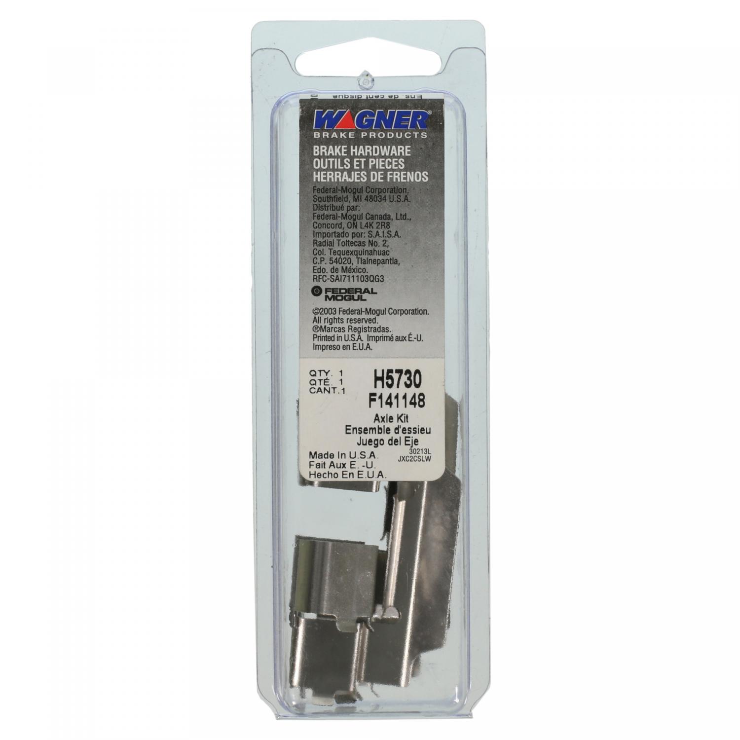 Wagner Brake H5730 - Disc Brake Hardware Kit Wagner Brake H5730 Disc Brake Hardware Kit product image 1 of 2