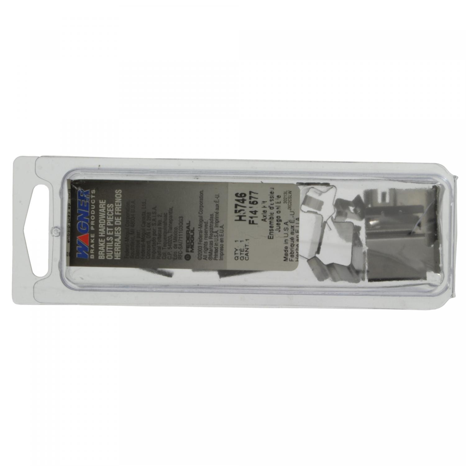 Wagner Brake H5746 Disc Brake Hardware Kit product image 1 of 2