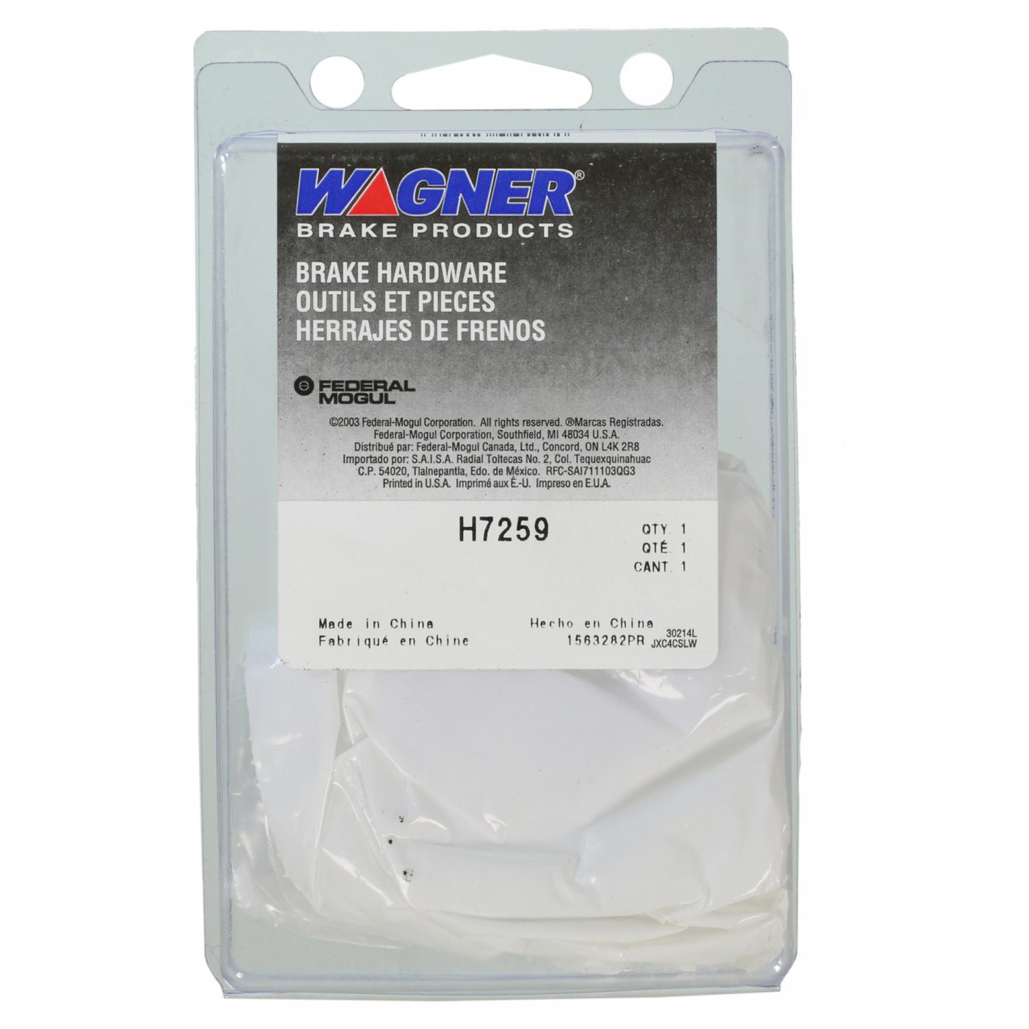 Wagner Brake H7259 - Parking Brake Hardware Kit Wagner Brake H7259 Parking Brake Hardware Kit product image 1 of 2