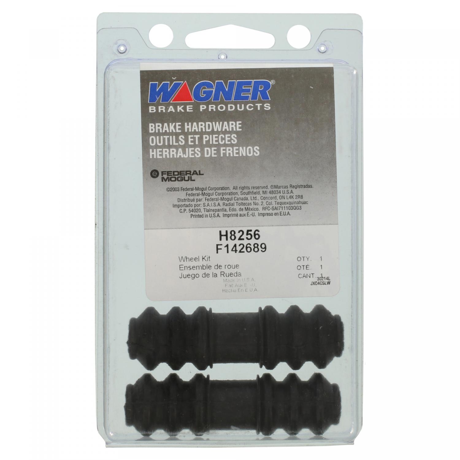Wagner Brake H8256 - Disc Brake Caliper Guide Pin Boot Kit Wagner Brake H8256 Disc Brake Caliper Guide Pin Boot Kit product image 1 of 2