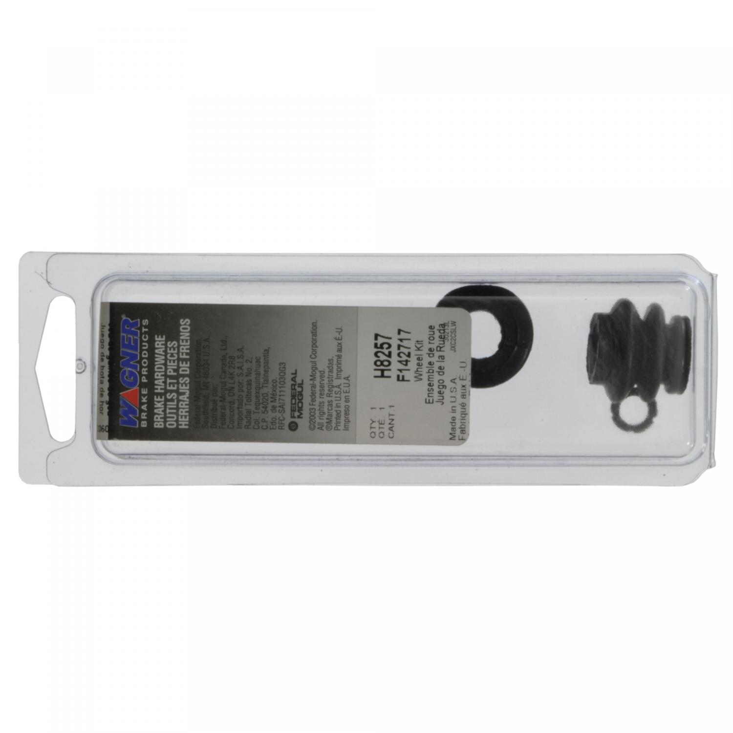 Wagner Brake H8257 Disc Brake Caliper Guide Pin Boot Kit product image 1 of 2