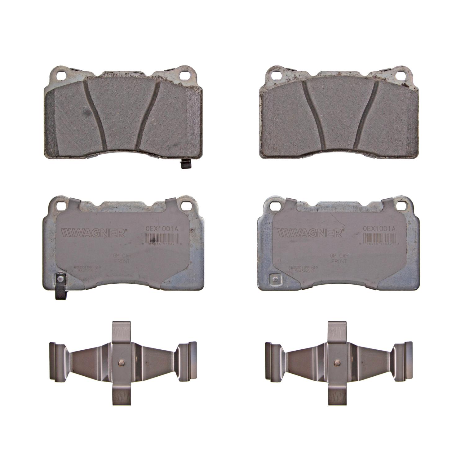 Wagner Brake OEX1001A - Disc Brake Pad Wagner Brake OEX1001A Disc Brake Pad product image 1 of 1