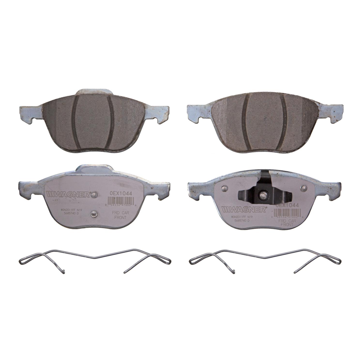 Wagner Brake OEX1044 - Disc Brake Pad Wagner Brake OEX1044 Disc Brake Pad product image 1 of 1