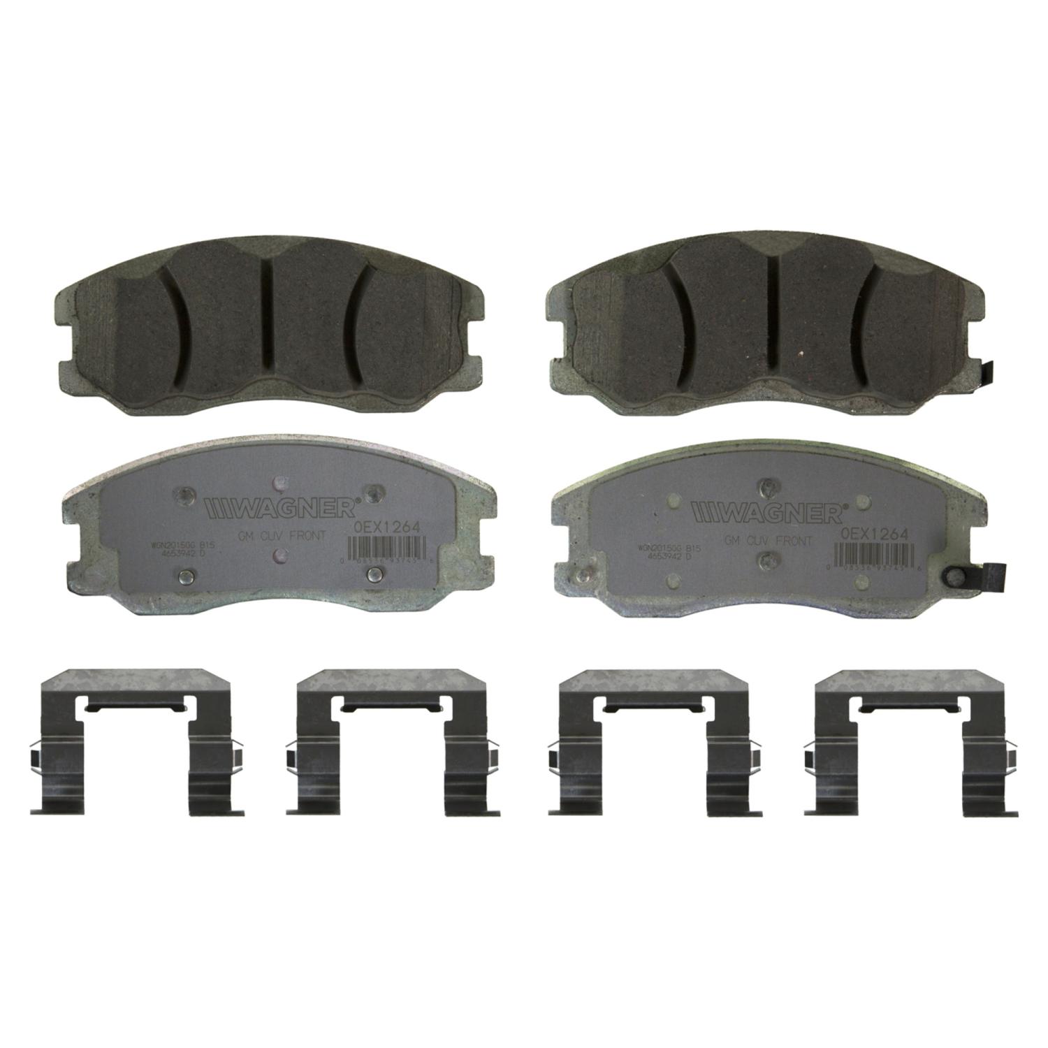 Wagner Brake OEX1264 - Disc Brake Pad Wagner Brake OEX1264 Disc Brake Pad product image 1 of 1