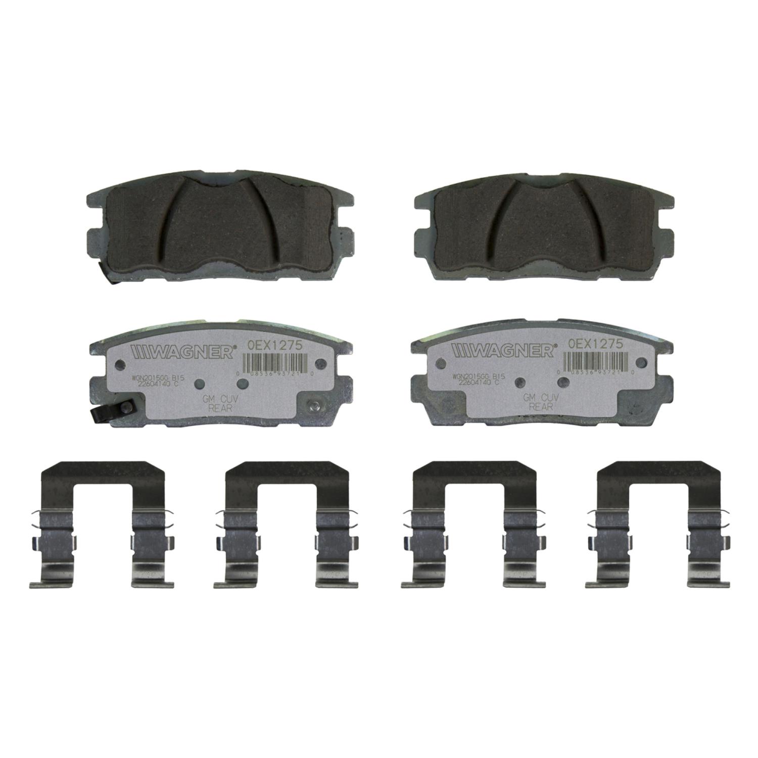 Wagner Brake OEX1275 Disc Brake Pad product image 1 of 1