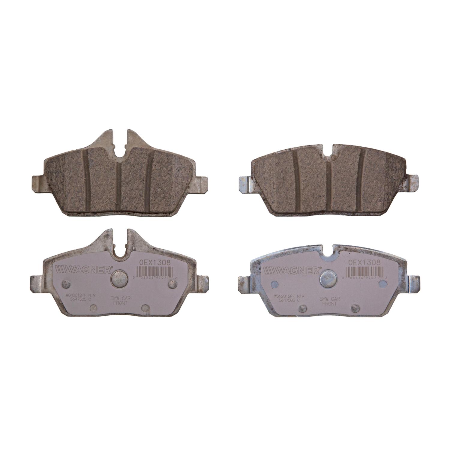 Wagner Brake OEX1308 Disc Brake Pad product image 1 of 1