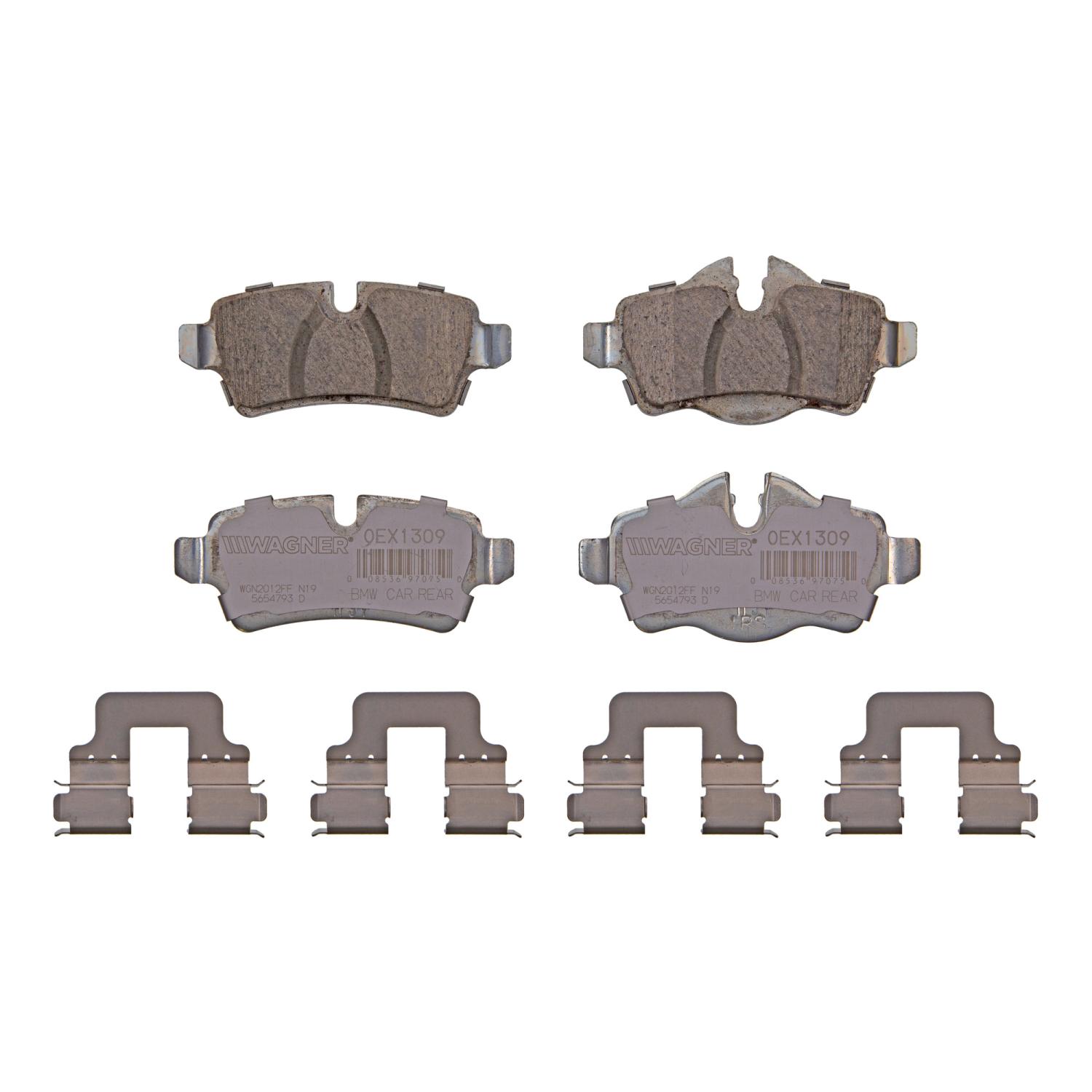 Wagner Brake OEX1309 - Disc Brake Pad Wagner Brake OEX1309 Disc Brake Pad product image 1 of 1