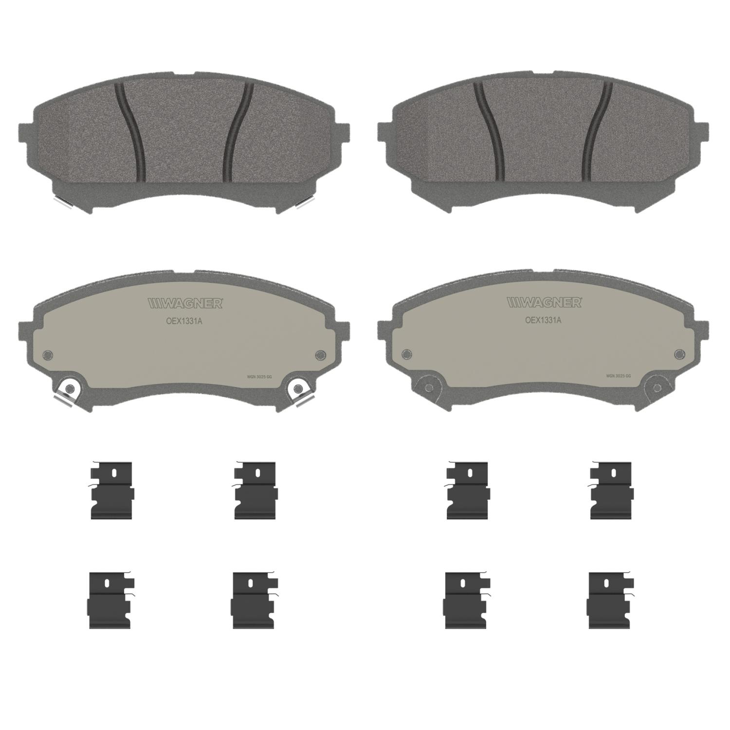 Wagner Brake OEX1331A Disc Brake Pad product image 1 of 1