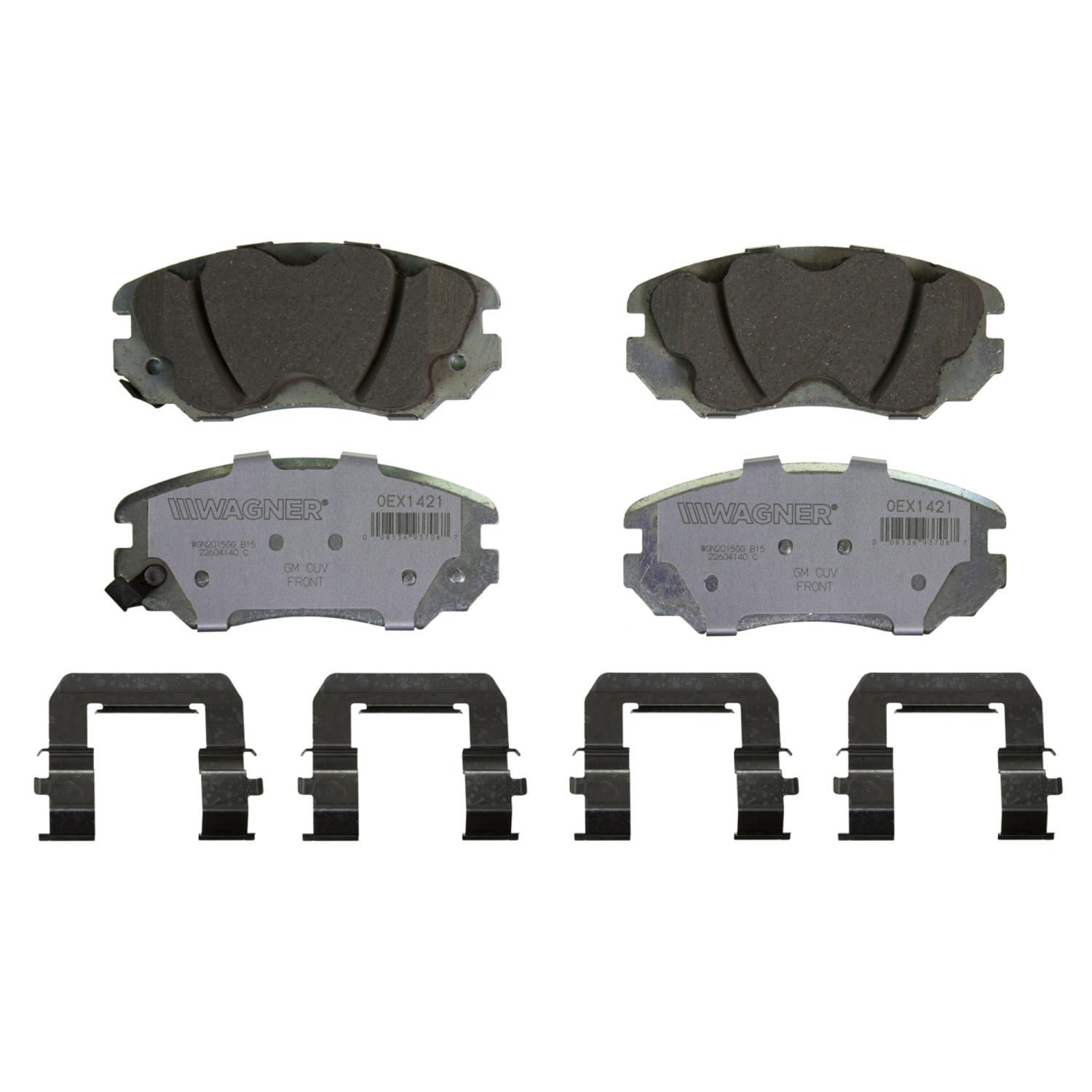 Wagner Brake OEX1421 - Disc Brake Pad Wagner Brake OEX1421 Disc Brake Pad product image 1 of 1