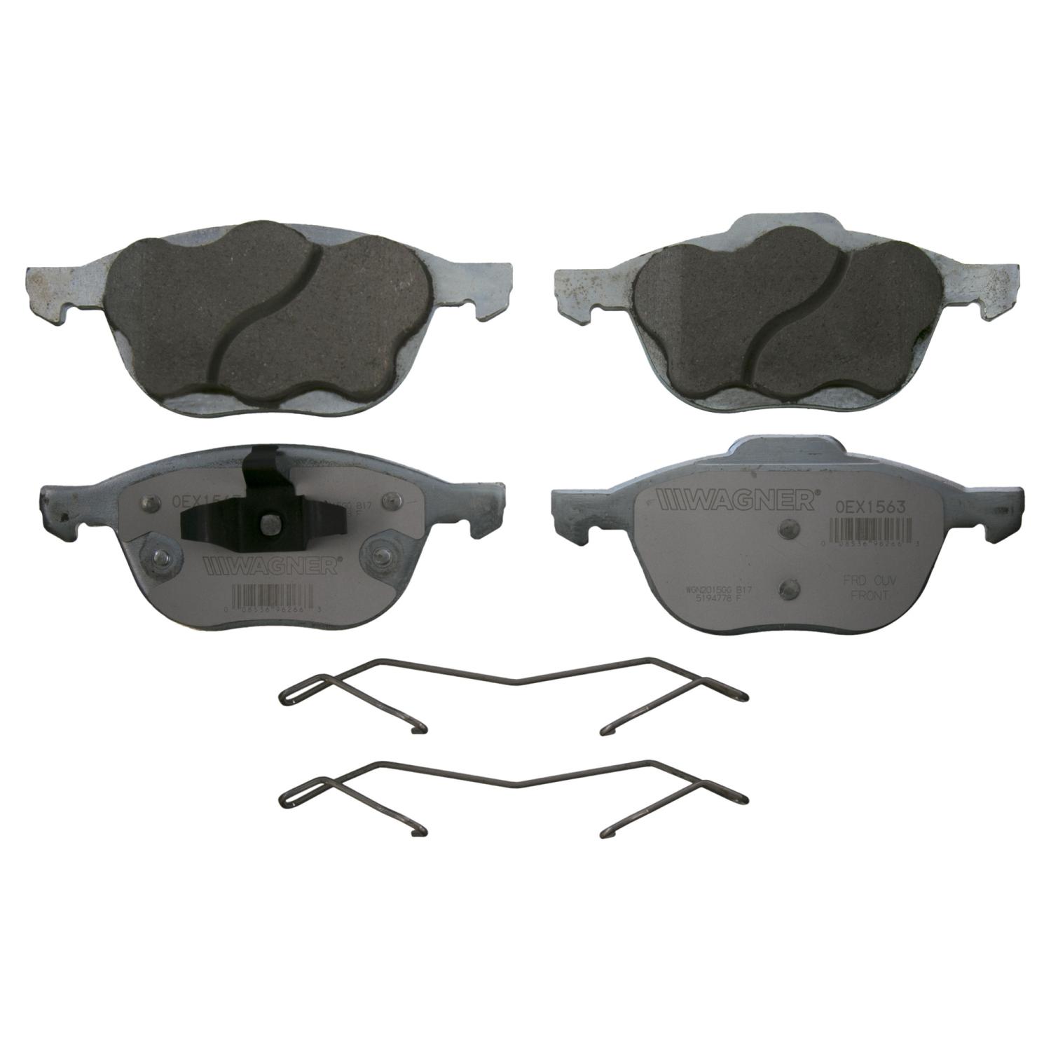 Wagner Brake OEX1563 - Disc Brake Pad Wagner Brake OEX1563 Disc Brake Pad product image 1 of 1