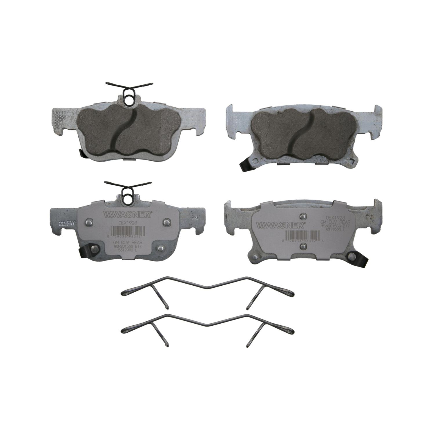 Wagner Brake OEX1923 - Disc Brake Pad Wagner Brake OEX1923 Disc Brake Pad product image 1 of 1