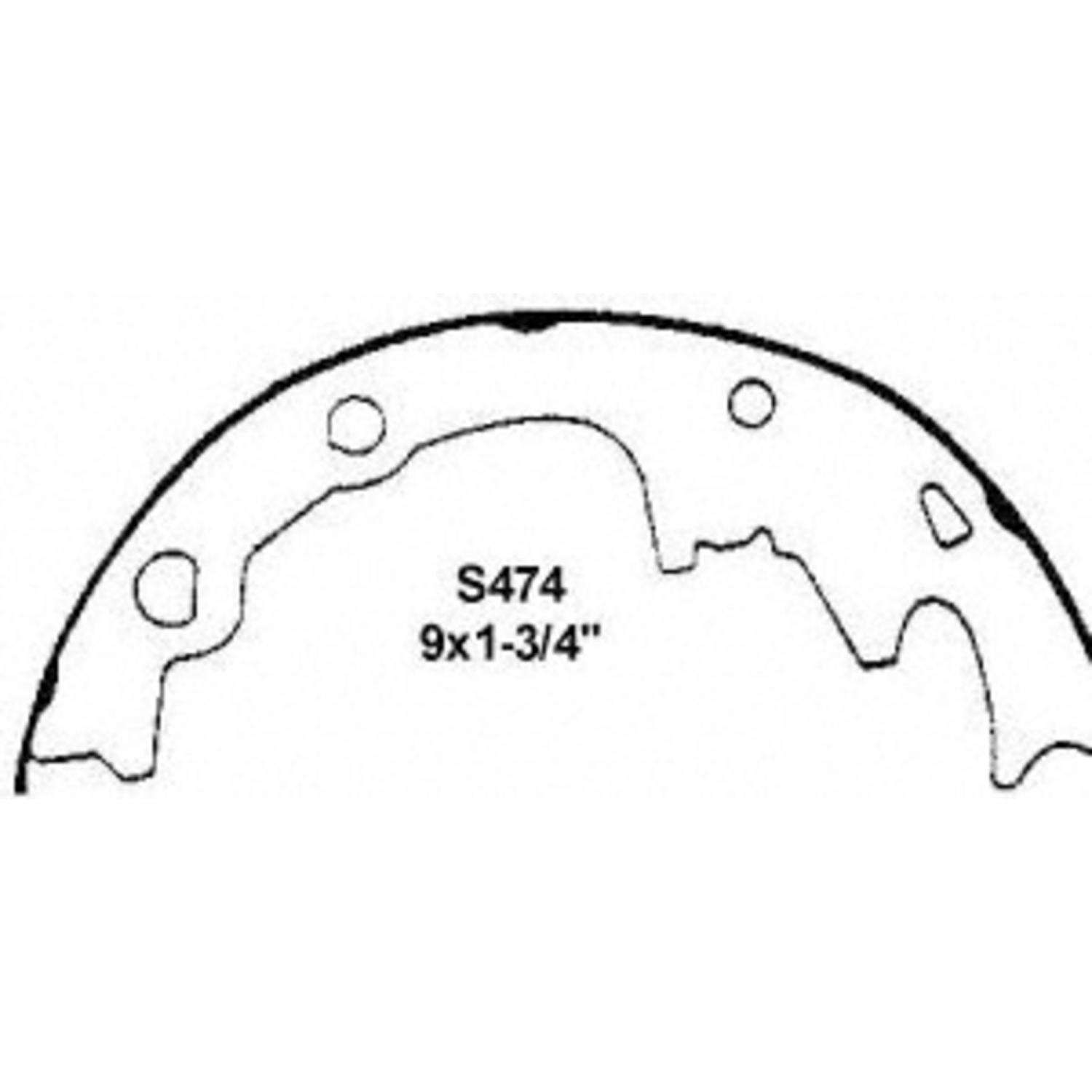 Wagner Brake PAB474R Wagner Brake PAB474R product image 2 of 2
