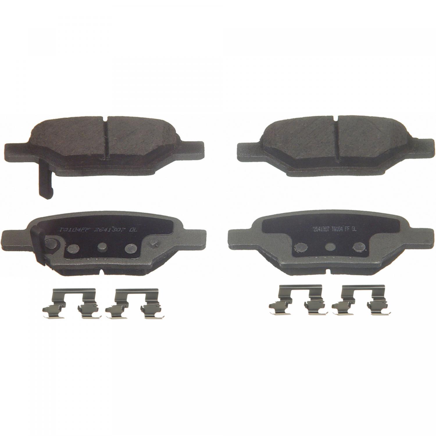 Wagner Brake PD1033A Disc Brake Pad product image 1 of 1