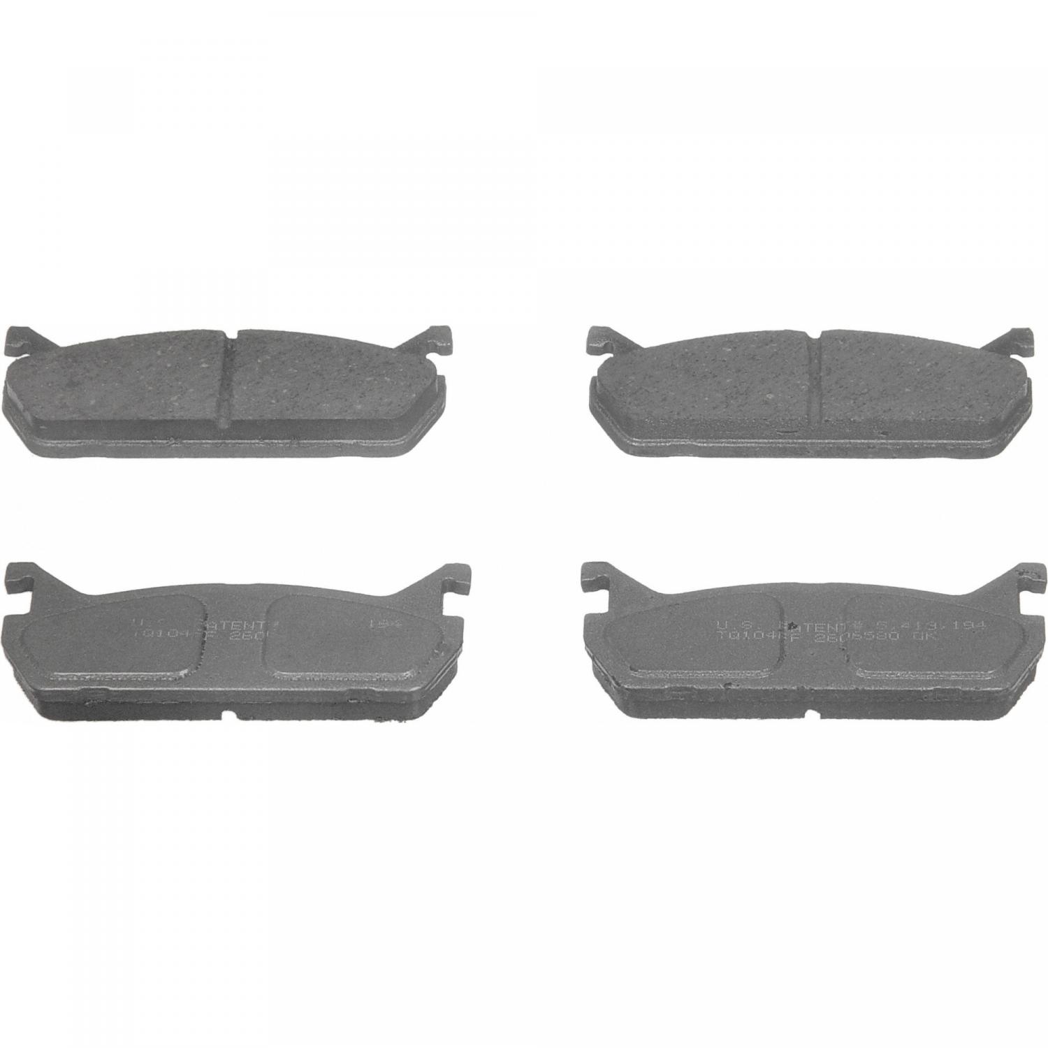 Wagner Brake PD458 - Disc Brake Pad Wagner Brake PD458 Disc Brake Pad product image 1 of 1