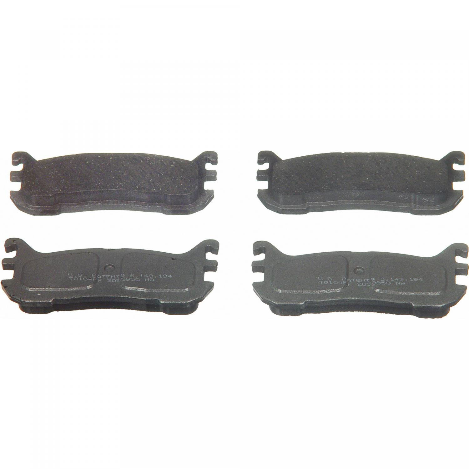 Wagner Brake PD663 Disc Brake Pad product image 1 of 1