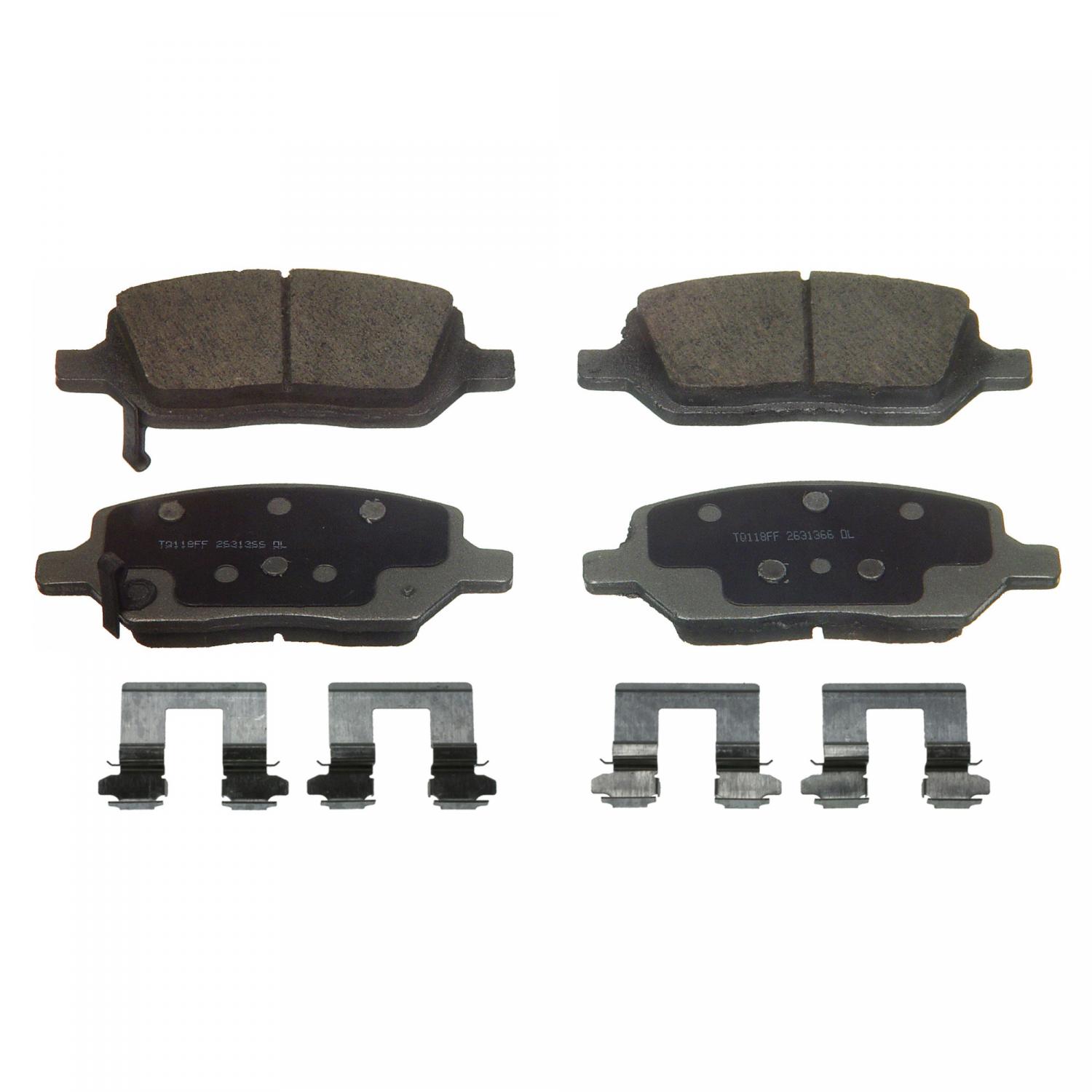 Wagner Brake QC1093 - Disc Brake Pad Wagner Brake QC1093 Disc Brake Pad product image 1 of 1