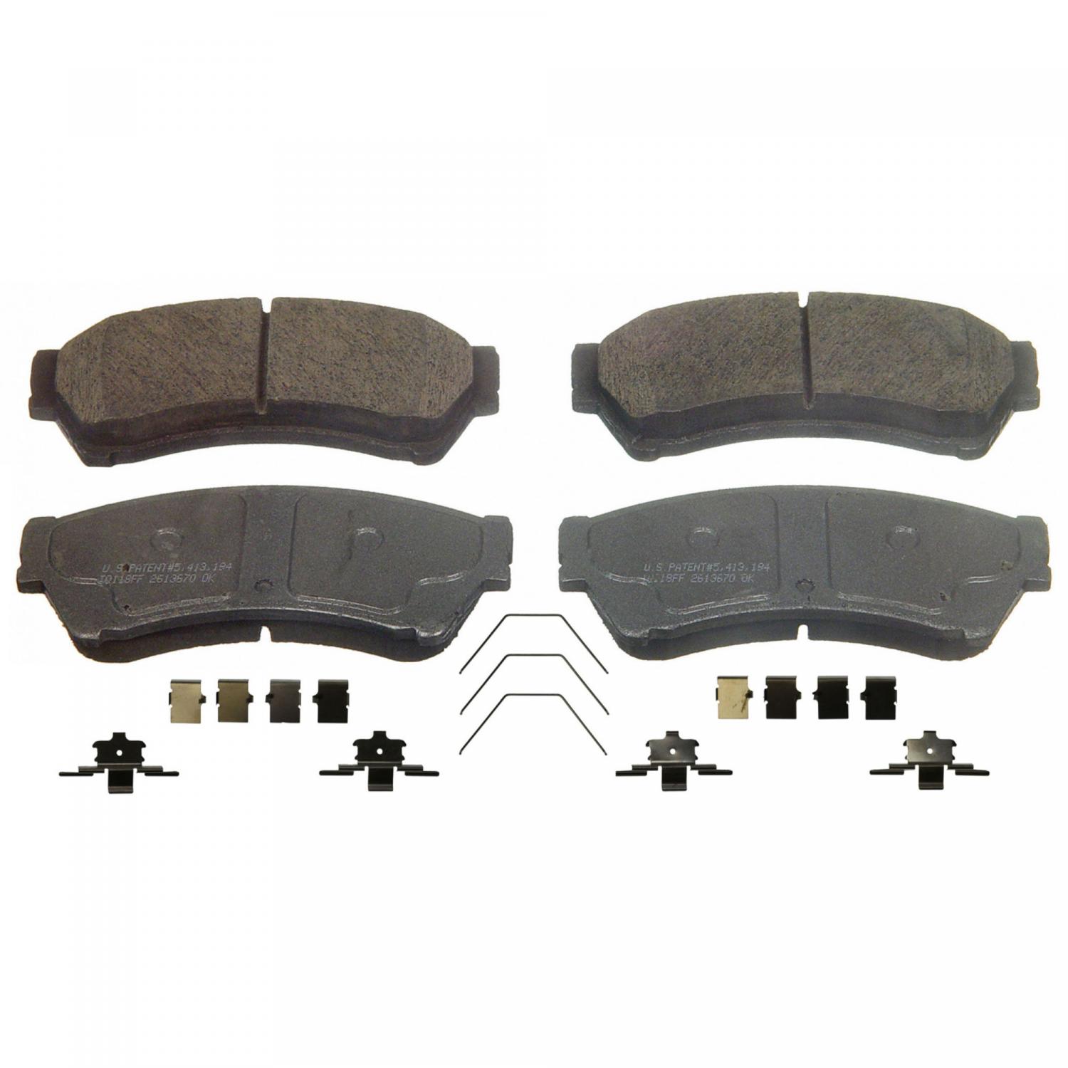 Wagner Brake QC1164 - Disc Brake Pad Wagner Brake QC1164 Disc Brake Pad product image 1 of 2